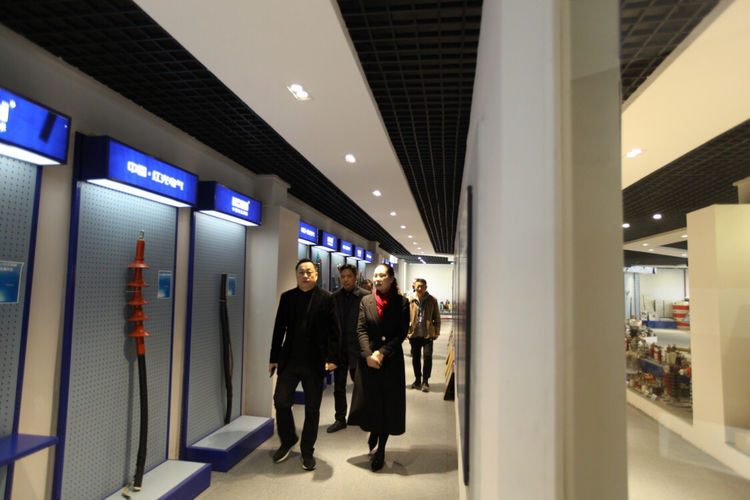 乐清市副市长陈微燕一行莅临Z6尊龙凯时电气集团考察调研