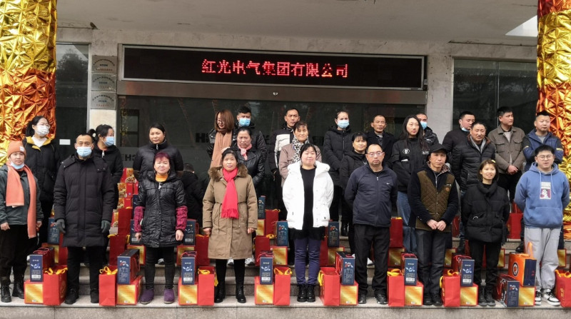 工会慰问送温暖，，，，浓浓眷注显真情